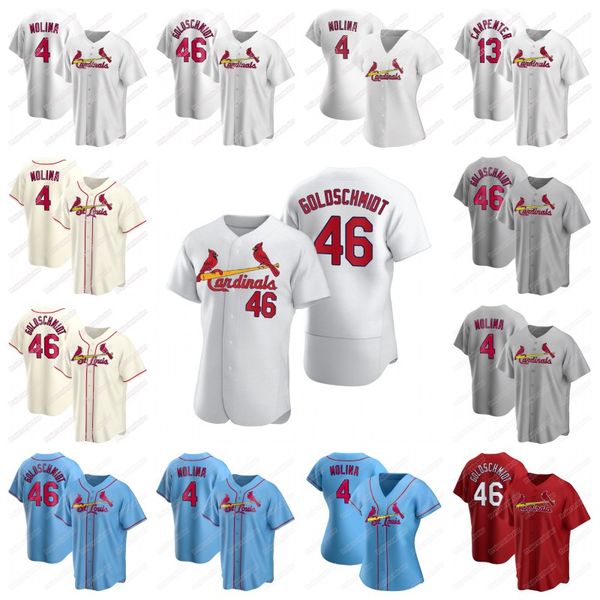 2020 jersey 46 paul goldschmidt yadier molina matt carpenter paul dejong carlos martinez marcell ozuna wong dexter fowler jersey, Blue;black 
2020 jersey 46 paul goldschmidt yadier molina matt carpenter paul dejong carlos martinez marcell ozuna wong dexter fowler jersey, Blue;black