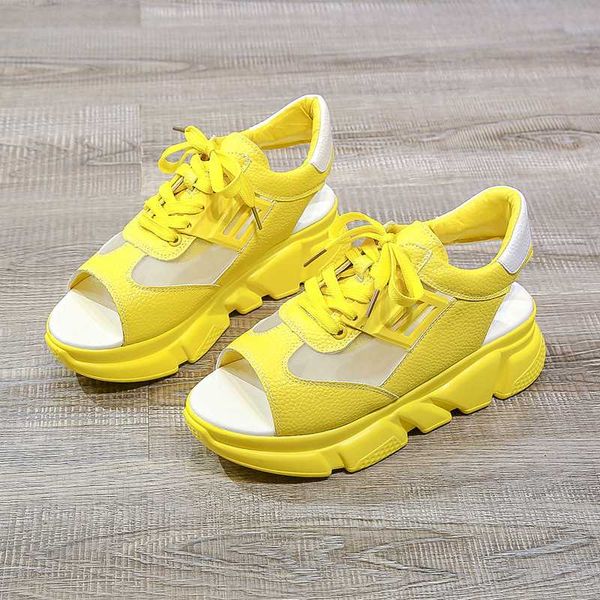 woman chunky sandals 2020 yellow white pink casual shoes fashion ladies designers leather wedges shoes for women platform sandal, Black
woman chunky sandals 2020 yellow white pink casual shoes fashion ladies designers leather wedges shoes for women platform sandal, Black