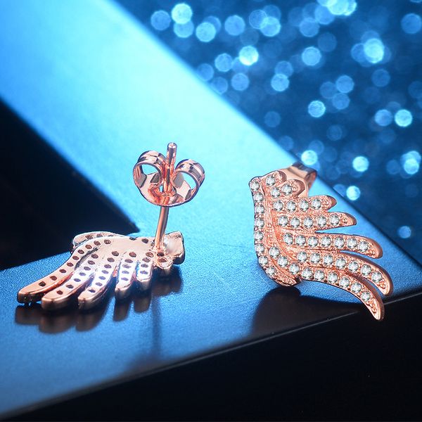 wholesale-european and american fashion angel wing silver wing ear nails individual creative earrings female, Golden
wholesale-european and american fashion angel wing silver wing ear nails individual creative earrings female, Golden