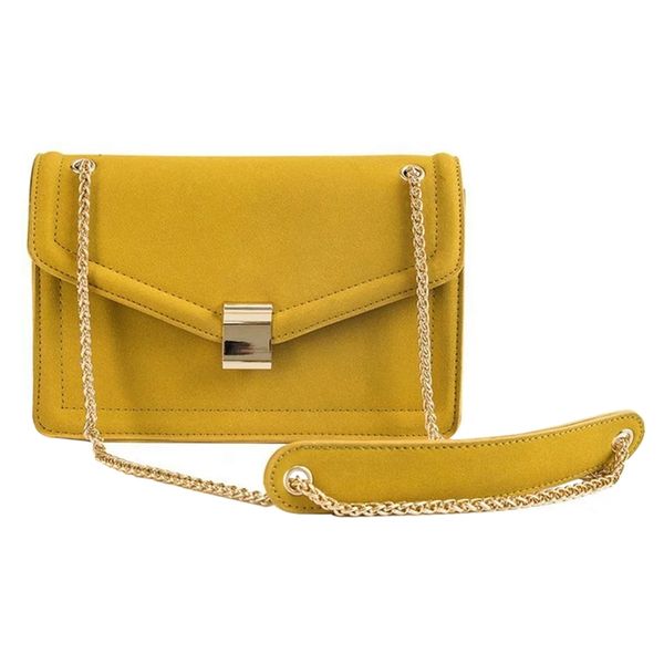 retro fashion female square bag new matte pu leather women's designer handbag chain shoulder messenger bags(yellow
retro fashion female square bag new matte pu leather women's designer handbag chain shoulder messenger bags(yellow