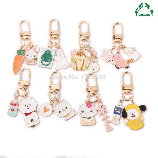 key chain gold charms with clasp enamel cartoon pendant key ring fit diy jewelry making accessories oil drop charms 2pcs 50mm, Bronze;silver
key chain gold charms with clasp enamel cartoon pendant key ring fit diy jewelry making accessories oil drop charms 2pcs 50mm, Bronze;silver