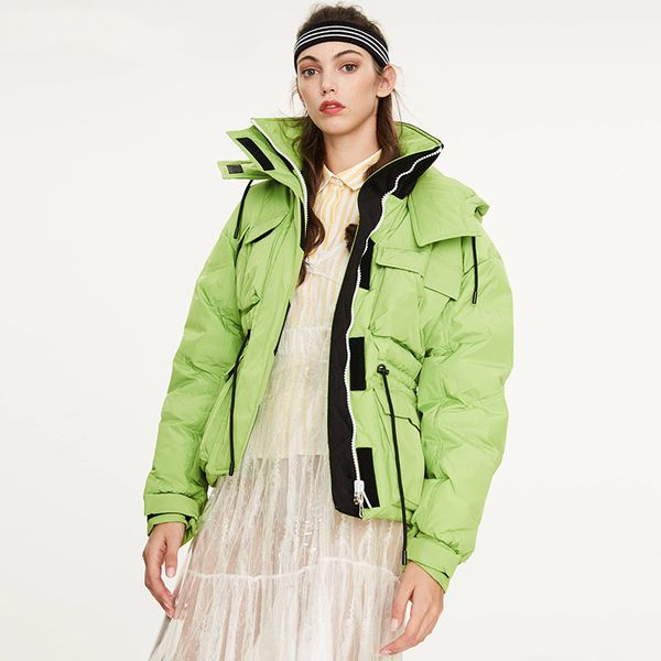 winter new arrival women down jacket green color winter coat with a hood fashion coat women, Black
winter new arrival women down jacket green color winter coat with a hood fashion coat women, Black