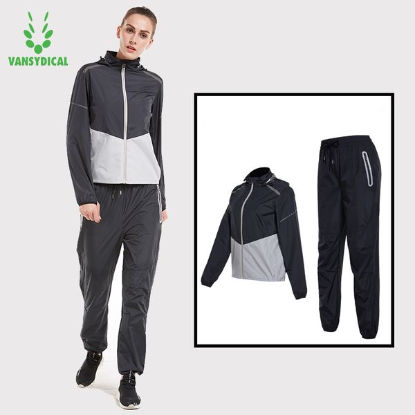 vansydical sweat sports suits women's gym yoga running jacket pants set lose weight fat burning jogging sweating sportswear, Black;blue
vansydical sweat sports suits women's gym yoga running jacket pants set lose weight fat burning jogging sweating sportswear, Black;blue