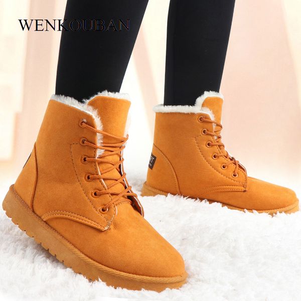 winter boots women warm plush shoes fashion ladies ankle boots platform snow female fur insole shoes botines mujer 2019, Black
winter boots women warm plush shoes fashion ladies ankle boots platform snow female fur insole shoes botines mujer 2019, Black