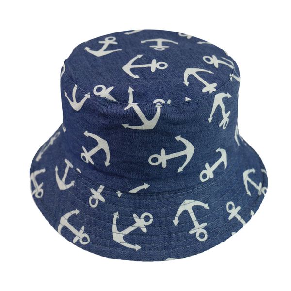 2019 new pattern anchor print sun protection hat for sun hat women men bucket beach, Blue;gray
2019 new pattern anchor print sun protection hat for sun hat women men bucket beach, Blue;gray