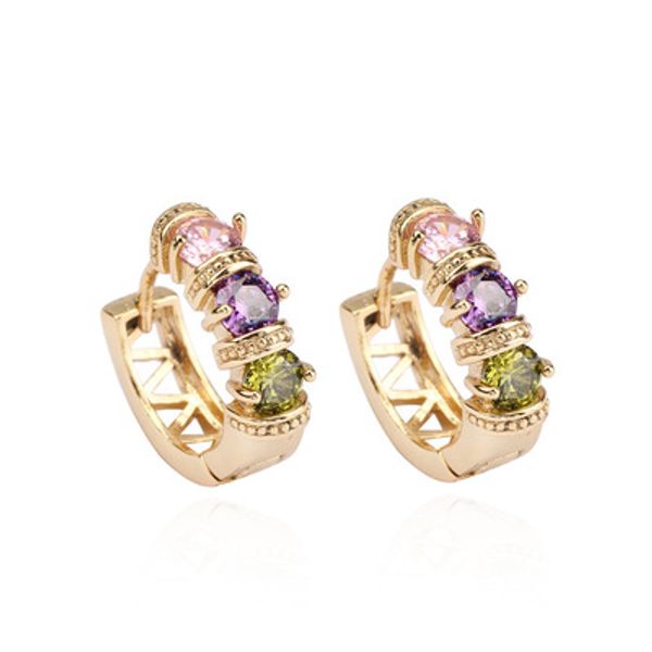 kuniu round hoop earrings for women crystal metal material exquisite lovely style wedding anniversary lovers jewelry, Golden
kuniu round hoop earrings for women crystal metal material exquisite lovely style wedding anniversary lovers jewelry, Golden