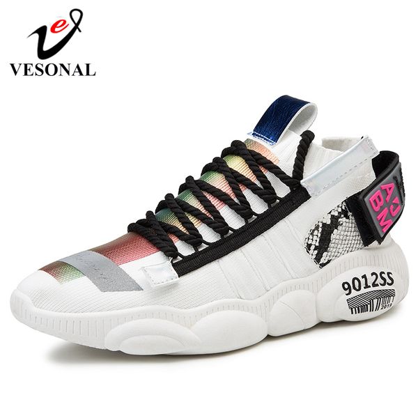 vesonal brand fashion light sneakers men for man casual shoes breathable mesh walking shoes 2019 autumn jogger footwear, Black
vesonal brand fashion light sneakers men for man casual shoes breathable mesh walking shoes 2019 autumn jogger footwear, Black