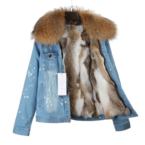 winter jacket coat brand 2020 new autumn women holes denim jacket real large raccoon fur collar real fur thick warm liner, Black;brown
winter jacket coat brand 2020 new autumn women holes denim jacket real large raccoon fur collar real fur thick warm liner, Black;brown
