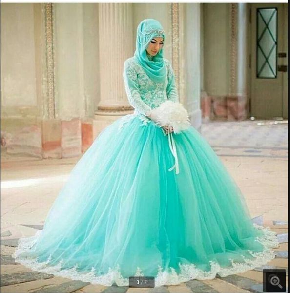 vestido de noiva sky blue ball gown lace appliques prom dress long sleeve modest high neck muslim women sweet 16 prom gowns sale, Black
vestido de noiva sky blue ball gown lace appliques prom dress long sleeve modest high neck muslim women sweet 16 prom gowns sale, Black