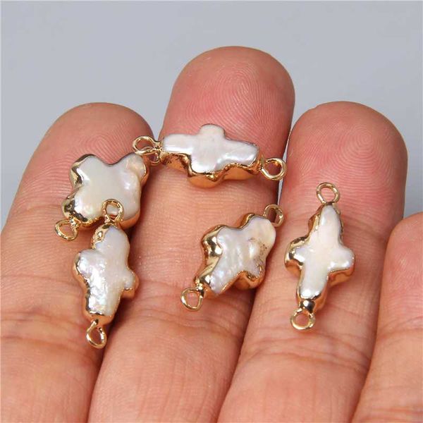 3pcs natural white cross pearl gold tone connector pendant for women jewelry making cultured pearls pendant charm diy necklaces, Bronze;silver
3pcs natural white cross pearl gold tone connector pendant for women jewelry making cultured pearls pendant charm diy necklaces, Bronze;silver