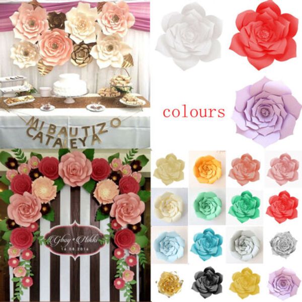 30cm multicolor solid paper flower backdrop wall giant rose flowers party decor beautiful floral wedding decor artificial
30cm multicolor solid paper flower backdrop wall giant rose flowers party decor beautiful floral wedding decor artificial