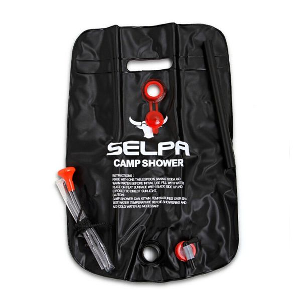 20l folded shower bag solar energy heated lightweight pvc switchable head outdoor camping storage water bagun
20l folded shower bag solar energy heated lightweight pvc switchable head outdoor camping storage water bagun