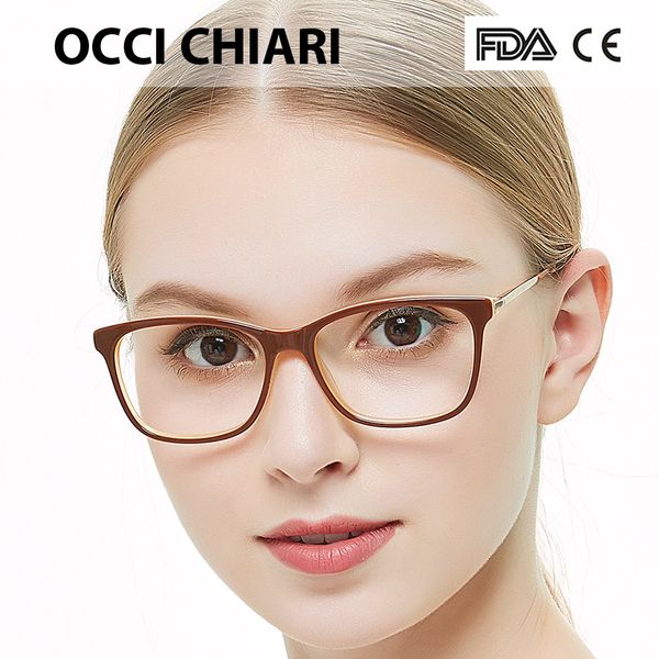 occi chiari glasses clear optical women glasses frame clear lens eyeglasses spectacles designer trendy acetate red w-carleo, Black
occi chiari glasses clear optical women glasses frame clear lens eyeglasses spectacles designer trendy acetate red w-carleo, Black
