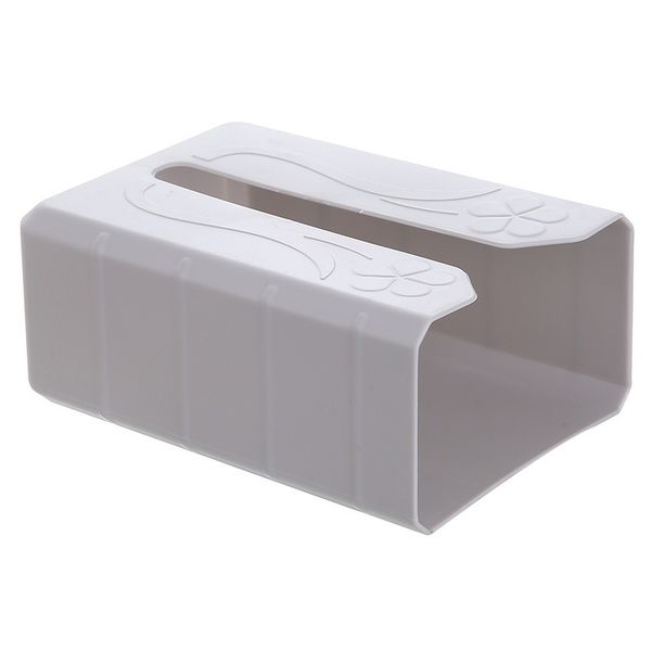 home kitchen bathroom plastic tissue box wall-mounted napkin holder case simple stylish