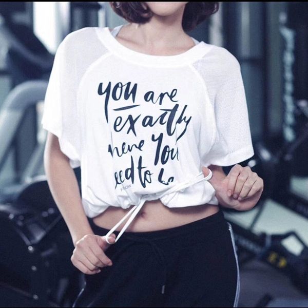 rope pulling letters sports t-shirts outdoor loose mesh sports running t sleeves fitness yoga breathable short sleeves, Black;blue
rope pulling letters sports t-shirts outdoor loose mesh sports running t sleeves fitness yoga breathable short sleeves, Black;blue