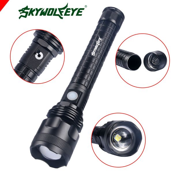 cross border new pattern skywolfeye flexible p50 high-power light flashlight aluminium alloy flashlight
cross border new pattern skywolfeye flexible p50 high-power light flashlight aluminium alloy flashlight