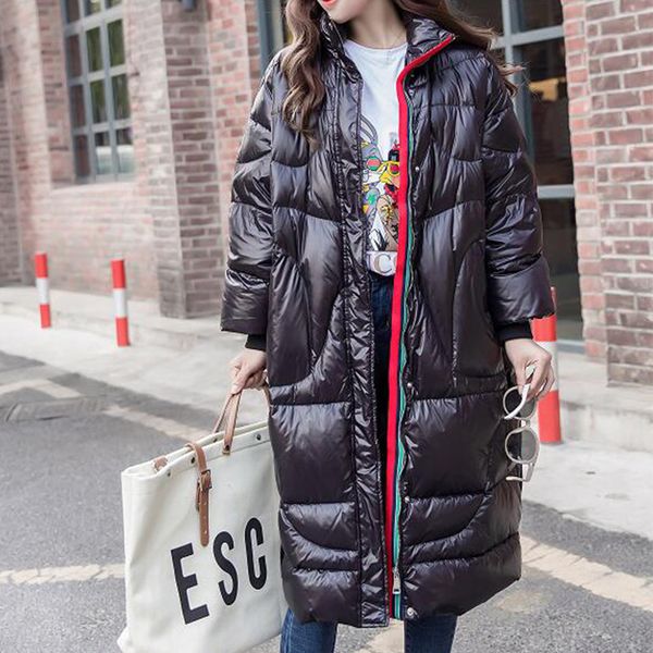2019 new winter big pocket down jacket plus size stand collar warm thick parka outwear down padded coats female cc1558, Black
2019 new winter big pocket down jacket plus size stand collar warm thick parka outwear down padded coats female cc1558, Black
