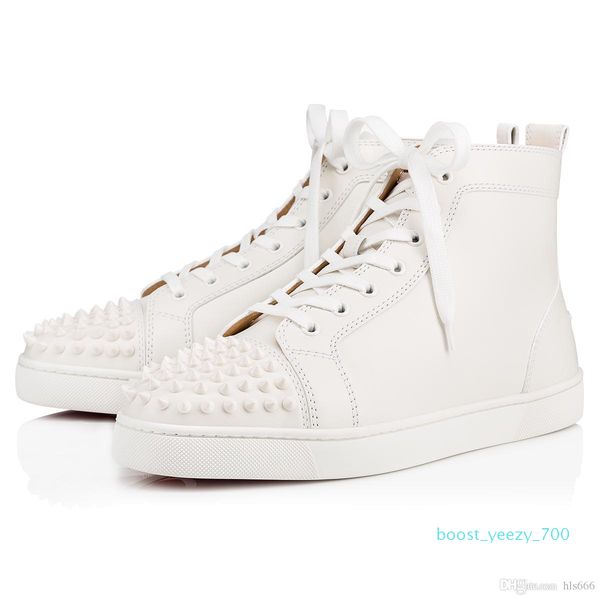plain leather black sheepskin sneakers luxury designer red bottom flat spikes,outdoor men dress wedding walking high trainers stud b70
plain leather black sheepskin sneakers luxury designer red bottom flat spikes,outdoor men dress wedding walking high trainers stud b70