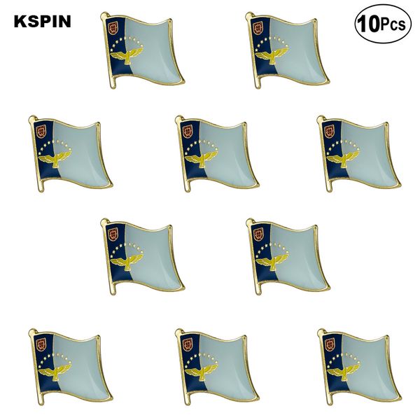 azores flag lapel pin flag badge brooch pins badges, Gray