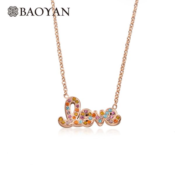 baoyan i love you letter necklace couple pendants & necklace women friend gift fashion necklaces 2019 women jewelry, Silver
baoyan i love you letter necklace couple pendants & necklace women friend gift fashion necklaces 2019 women jewelry, Silver