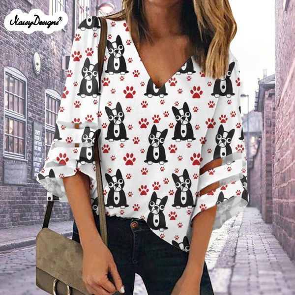 noisydesigns plus size women blouse tunic bulldogs dogs footprint print office ladies casual slim chiffon blouse female xxl, White
noisydesigns plus size women blouse tunic bulldogs dogs footprint print office ladies casual slim chiffon blouse female xxl, White
