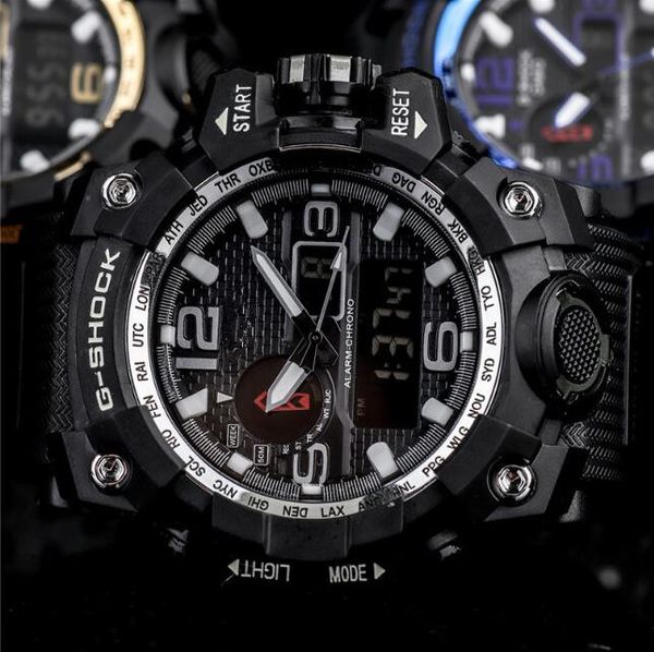 new fashion men bracelet watches g style outdoor quartz wrist shock watch led digital clock for relojes hombre saat gift, Slivery;brown
new fashion men bracelet watches g style outdoor quartz wrist shock watch led digital clock for relojes hombre saat gift, Slivery;brown