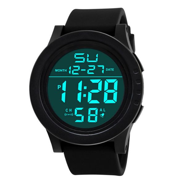 2019 new classic fashion dual display electronic watch multi-function outdoor sport waterproof cold light men's electronic watch, Slivery;brown
2019 new classic fashion dual display electronic watch multi-function outdoor sport waterproof cold light men's electronic watch, Slivery;brown