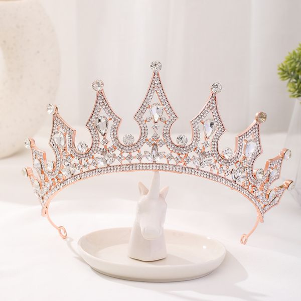 барокко розового золото игристого кристалл люкс диадема big crown rhinestone pageant диадема невеста ободки свадебные аксессуары для волос, Golden;white
барокко розового золото игристого кристалл люкс диадема big crown rhinestone pageant диадема невеста ободки свадебные аксессуары для волос, Golden;white