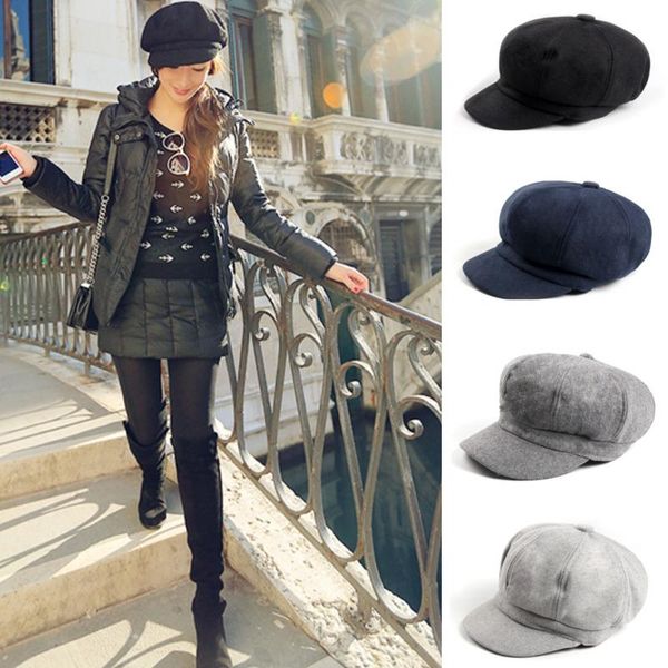 new autumn winter outdoor casual retro newsboy cap octagonal hat men women soft cashmere casquette cabbie hat newsboy cap, Blue;gray
new autumn winter outdoor casual retro newsboy cap octagonal hat men women soft cashmere casquette cabbie hat newsboy cap, Blue;gray