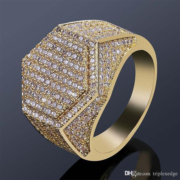 hexagon design cz rings puffed marine micro paved full bling iced out cubic zircon luxury fashion hiphop men's full crystal ring, Golden;silver
hexagon design cz rings puffed marine micro paved full bling iced out cubic zircon luxury fashion hiphop men's full crystal ring, Golden;silver