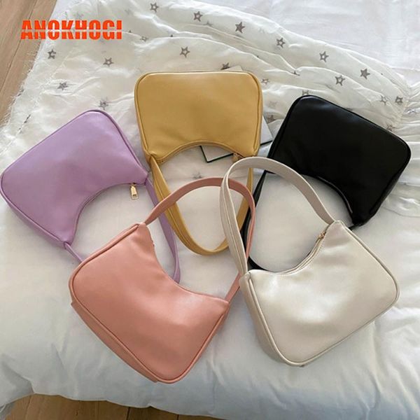pure color simple women shoulder bags 5 colors pink violet ladies baguette pu leather handbags b764
pure color simple women shoulder bags 5 colors pink violet ladies baguette pu leather handbags b764