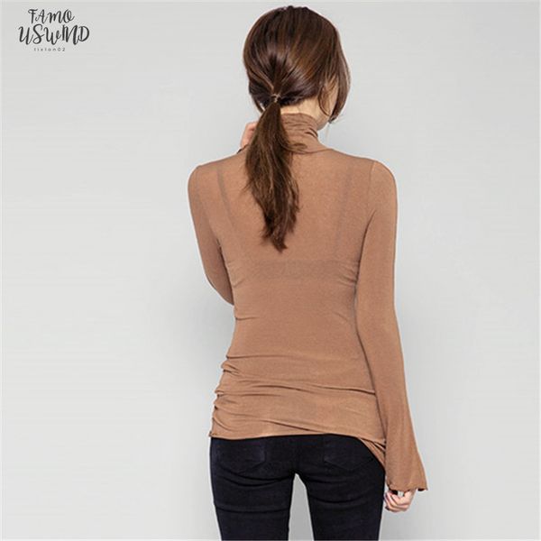spring pullover turtleneck women t shirt solid casual tee shirt femme tees cotton tshirt long sleeve female t shirt, White
spring pullover turtleneck women t shirt solid casual tee shirt femme tees cotton tshirt long sleeve female t shirt, White