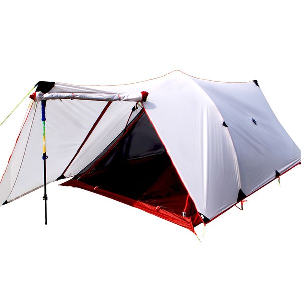 himaget tent 25d nylon tent silicone coating 2 person double layers aluminum alloy rod camping traveling tent 4 season
himaget tent 25d nylon tent silicone coating 2 person double layers aluminum alloy rod camping traveling tent 4 season