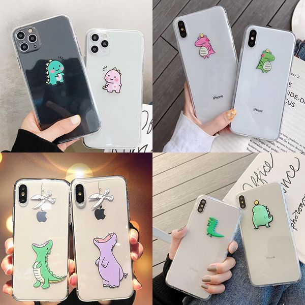 cute gift cartoon dinosaur clear tpu soft rubber case ultra-thin shockproof phone case cover for apple iphone 11 pro xs max xr x 8 7 6 plus
cute gift cartoon dinosaur clear tpu soft rubber case ultra-thin shockproof phone case cover for apple iphone 11 pro xs max xr x 8 7 6 plus