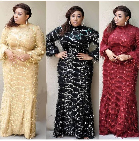 new style african women's clothing party dress dashiki fringed and sequined high neck gown with fishtail stretch long dress, Red
new style african women's clothing party dress dashiki fringed and sequined high neck gown with fishtail stretch long dress, Red