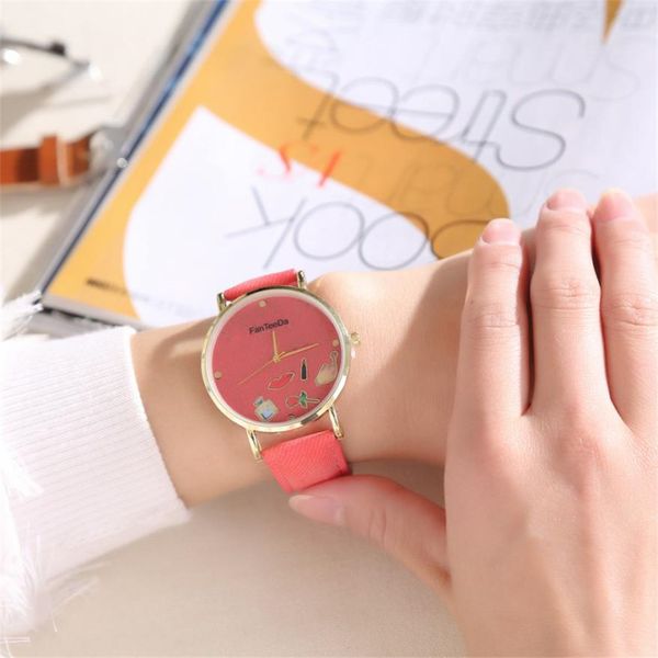 selling new quartz watch denim canvas with watch women's rose lipstick fashion for girl, Slivery;brown
selling new quartz watch denim canvas with watch women's rose lipstick fashion for girl, Slivery;brown