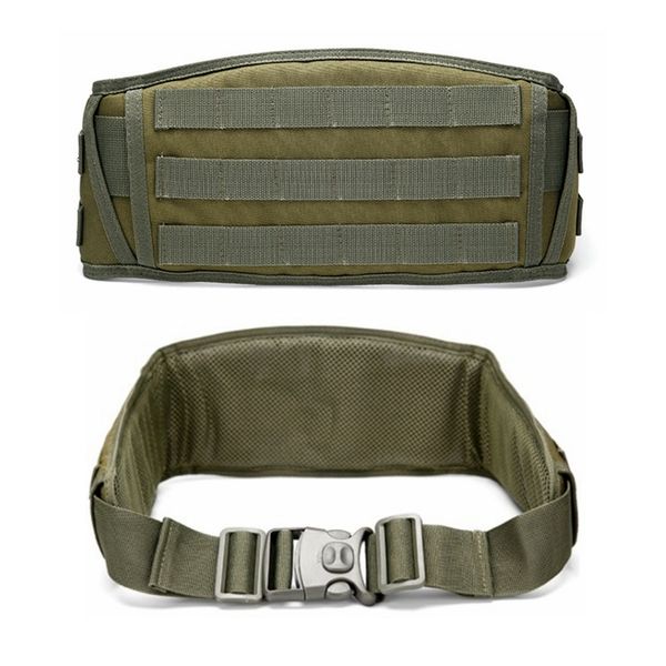 waist support tactical molle army wide belt outdoor sports sing heavy training hunting nylon belts, Black;gray
waist support tactical molle army wide belt outdoor sports sing heavy training hunting nylon belts, Black;gray