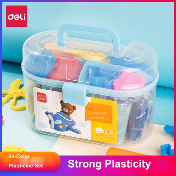 deli 24-color пластилин set light clay безопасных цветов diy игрушка сверхлёгкого клей дети space mud ручной пластилин подарки toyset
deli 24-color пластилин set light clay безопасных цветов diy игрушка сверхлёгкого клей дети space mud ручной пластилин подарки toyset