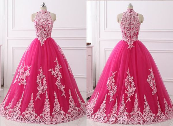 amazing lace pink quinceanera prom dresses ball gown high neck hollow back tulle royal sweet 16 dress real p evening gowns, Blue;red
amazing lace pink quinceanera prom dresses ball gown high neck hollow back tulle royal sweet 16 dress real p evening gowns, Blue;red