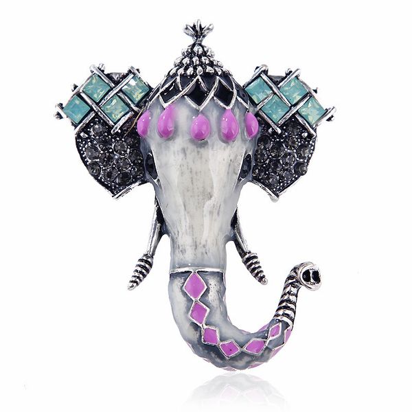 thailand three-dimensional texture oil dripping brooch auspicious elephant brooch man's suit pin accessories woman brooch, Gray
thailand three-dimensional texture oil dripping brooch auspicious elephant brooch man's suit pin accessories woman brooch, Gray