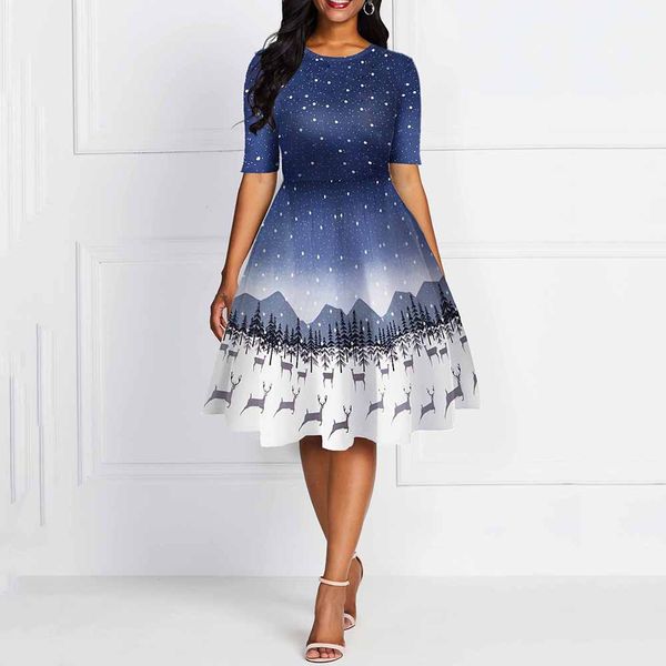 christmas dresses women festival party dress x-mas star snow deer print casual elegant vestidos five-point sleeve knee dress, Black;gray
christmas dresses women festival party dress x-mas star snow deer print casual elegant vestidos five-point sleeve knee dress, Black;gray