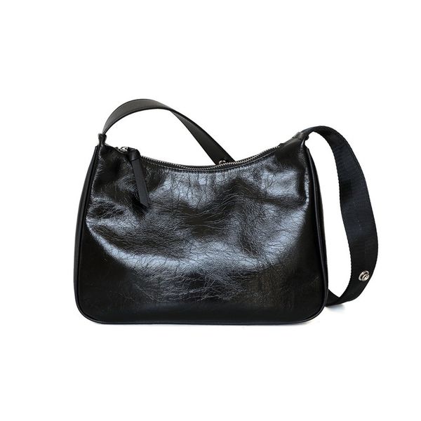 new layer oil wax cowhide women's underarm bag retro women's handbag simple shoulder messenger bag leather women
new layer oil wax cowhide women's underarm bag retro women's handbag simple shoulder messenger bag leather women