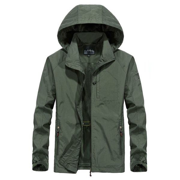 men's jackets autumn thin jacket male casual overcoat army tactics windbreaker mens waterproof breathable hooded 6xl, Black;brown 
men's jackets autumn thin jacket male casual overcoat army tactics windbreaker mens waterproof breathable hooded 6xl, Black;brown