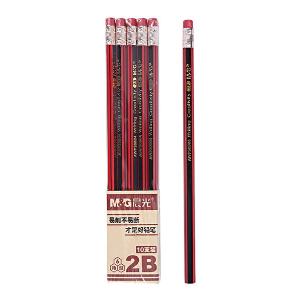 10pcs m&g simple wooden pencils for school student writing drawing pencil set crayons sketch graphite lapices school items
10pcs m&g simple wooden pencils for school student writing drawing pencil set crayons sketch graphite lapices school items