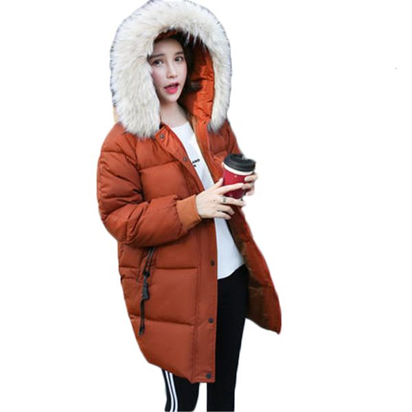new winter women warm parkas jacket coat thick hooded big fur collar jacket loose large size female parkas d889, Black
new winter women warm parkas jacket coat thick hooded big fur collar jacket loose large size female parkas d889, Black