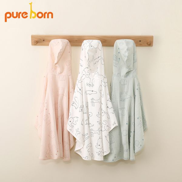 pureborn newborn baby poncho breathable cotton baby cloak kids children outwear clothes hooded spring autumn clothes, Blue;gray
pureborn newborn baby poncho breathable cotton baby cloak kids children outwear clothes hooded spring autumn clothes, Blue;gray
