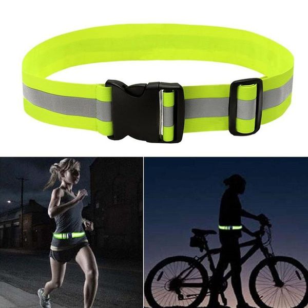 sports reflective belt retractable elastic safety warning night band arm running warning riding equipment reflective belt s w6v8, Black
sports reflective belt retractable elastic safety warning night band arm running warning riding equipment reflective belt s w6v8, Black