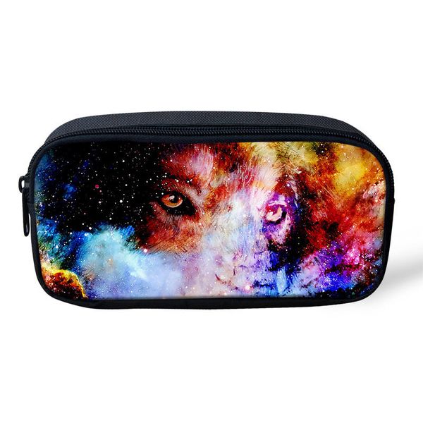 thikin galaxy animals cool wolf print kid school pencilcase bag polyester storage box portable children pen pouch women make up
thikin galaxy animals cool wolf print kid school pencilcase bag polyester storage box portable children pen pouch women make up