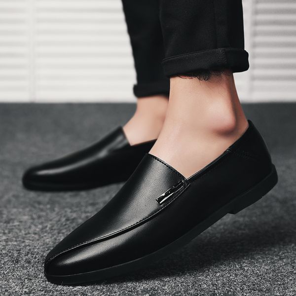 2019 shoes men slip on casual men loafers outdoor mens moccasins shoes genuine leather handmade hih quality men's flats, Black
2019 shoes men slip on casual men loafers outdoor mens moccasins shoes genuine leather handmade hih quality men's flats, Black
