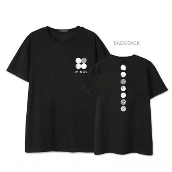 btsyouth t-shirt album group wings album peripheral concert support clothes men's and women's short-sleeved t-shirt, White
btsyouth t-shirt album group wings album peripheral concert support clothes men's and women's short-sleeved t-shirt, White